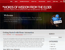 Tablet Screenshot of keithelder.net